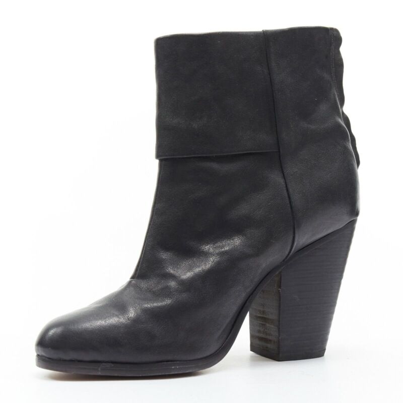 Rag & Bone Chunky Heel Western Boots - 4