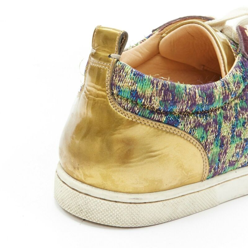 Christian Louboutin Crystal Toe Sneakers - Image 12