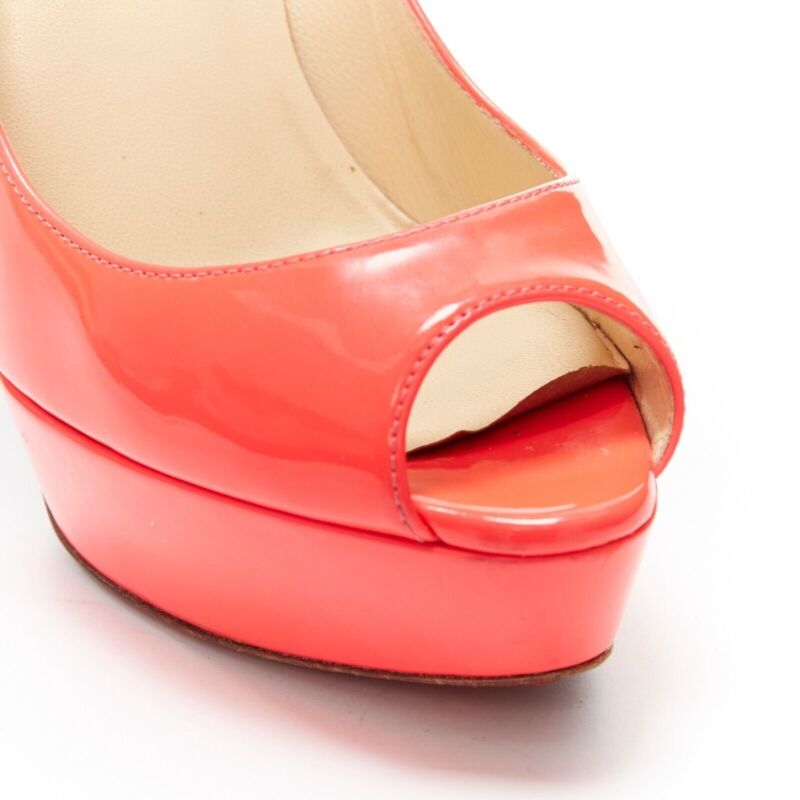 Christian Louboutin Hot Pink Platforms - Image 12