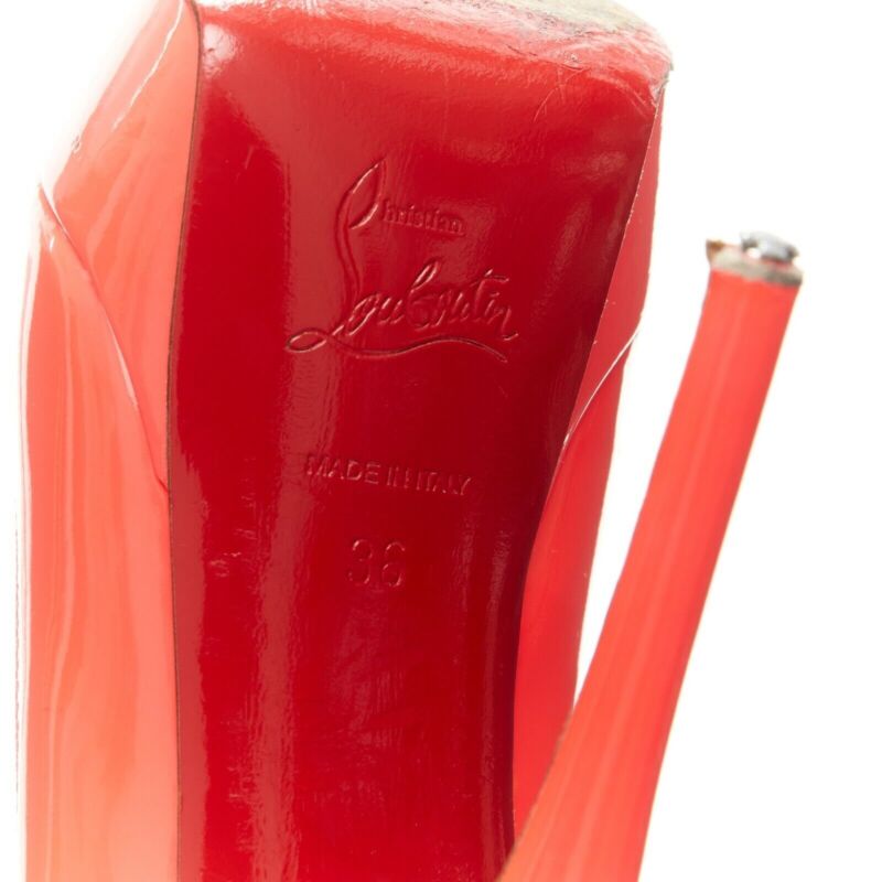 Christian Louboutin Hot Pink Platforms - Image 14