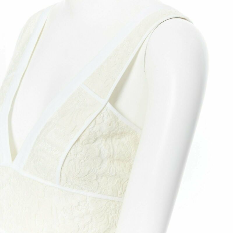 Victoria Beckham Lace fitted dress - Detail 2