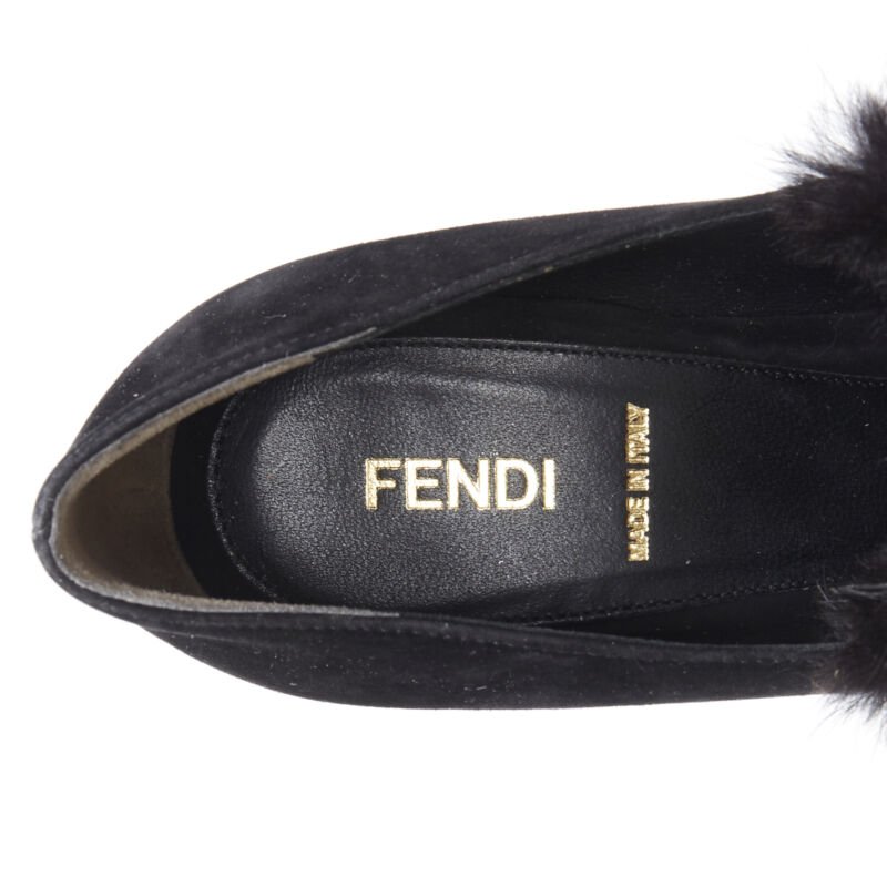 Fendi Mink Fur Pumps - 4