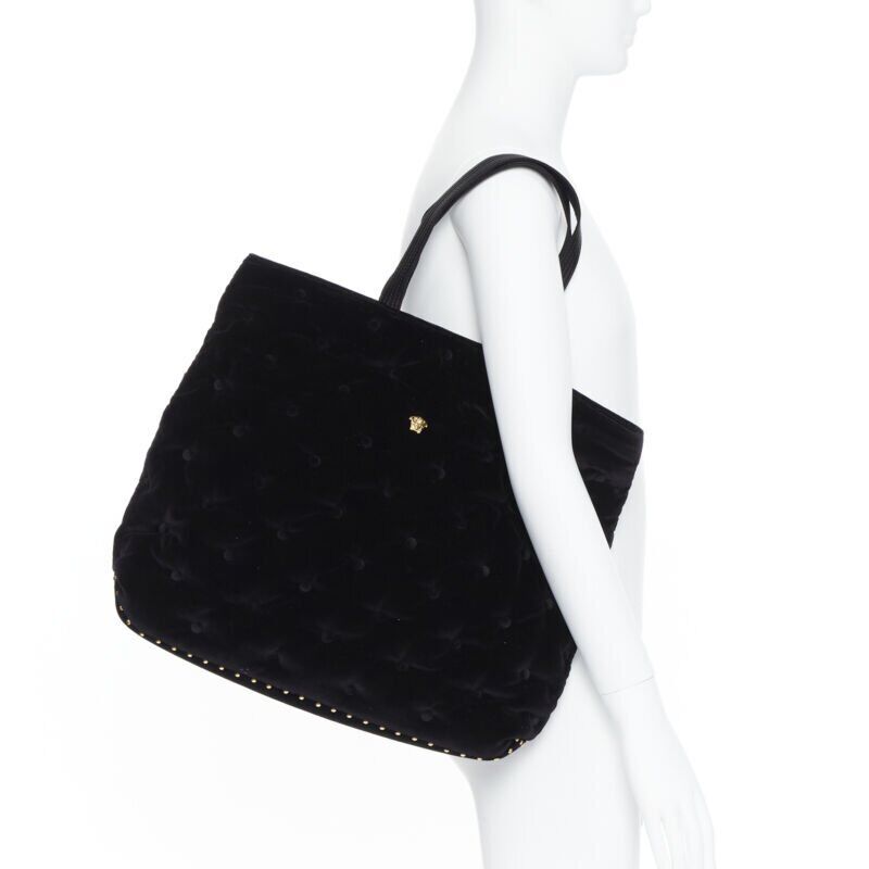 Versace Crest Stud Portfolio - Back view