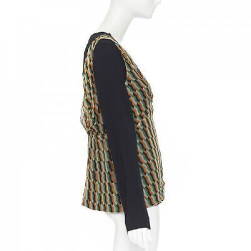 Dries Van Noten Geometric Layered Top - 4
