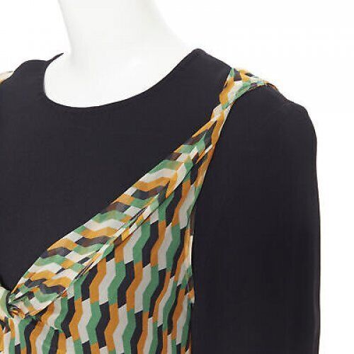 Dries Van Noten Geometric Layered Top - Detail 2
