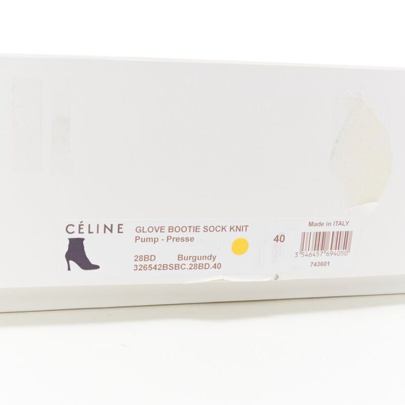 Celine Textured Sock Square Boots - Image 14