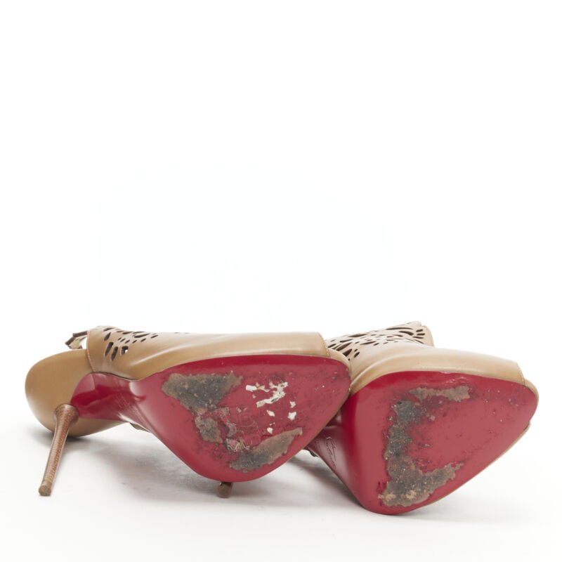 Christian Louboutin Laser Cut Booties - Detail 1