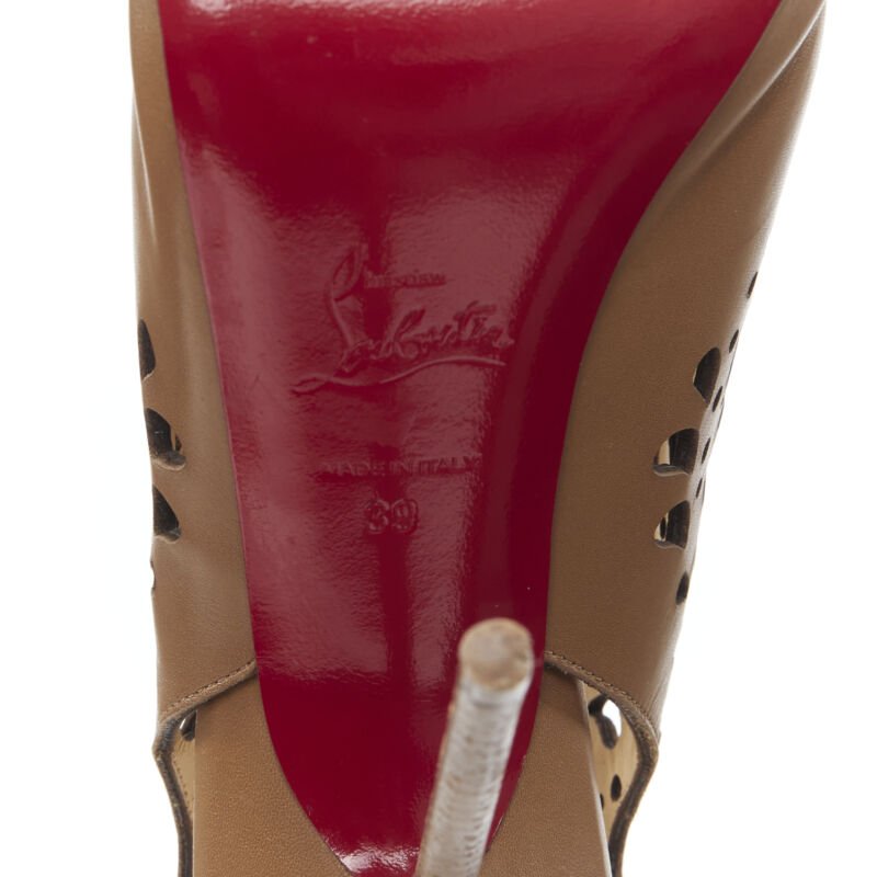 Christian Louboutin Laser Cut Booties - Image 14