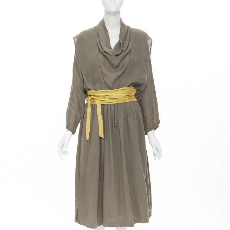 Issey Miyake Obi Belt Dress