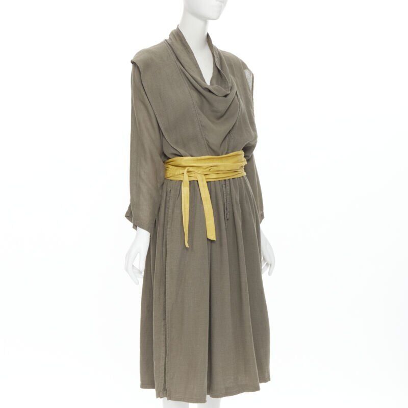 Issey Miyake Obi Belt Dress - Image 6