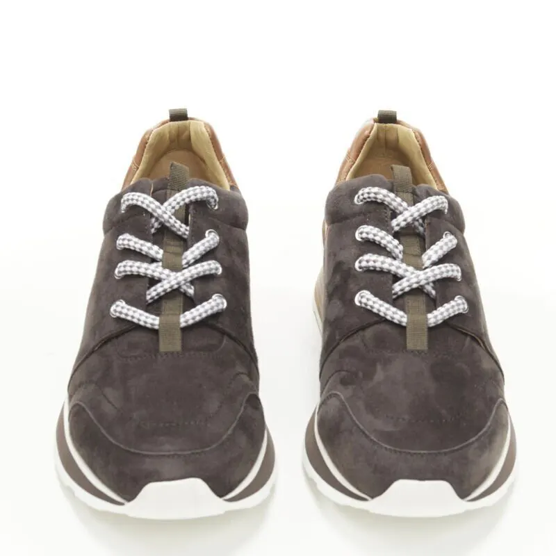 Hermès Salehe Medallion Shoes Grey Suede Very good - Inside View