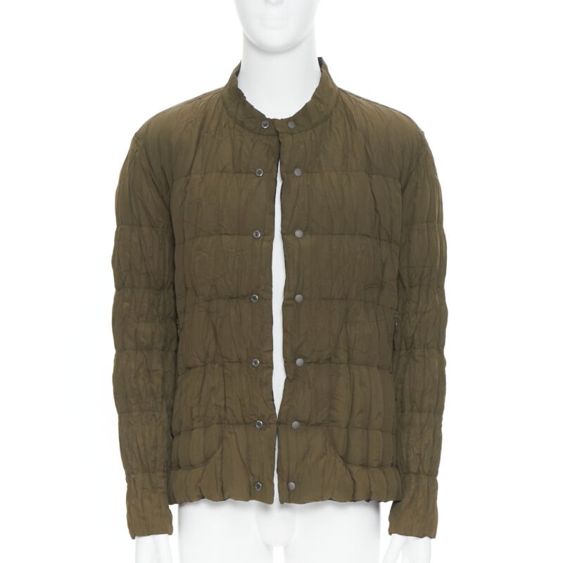 Issey Miyake Green Pleated Jacket - Image 6