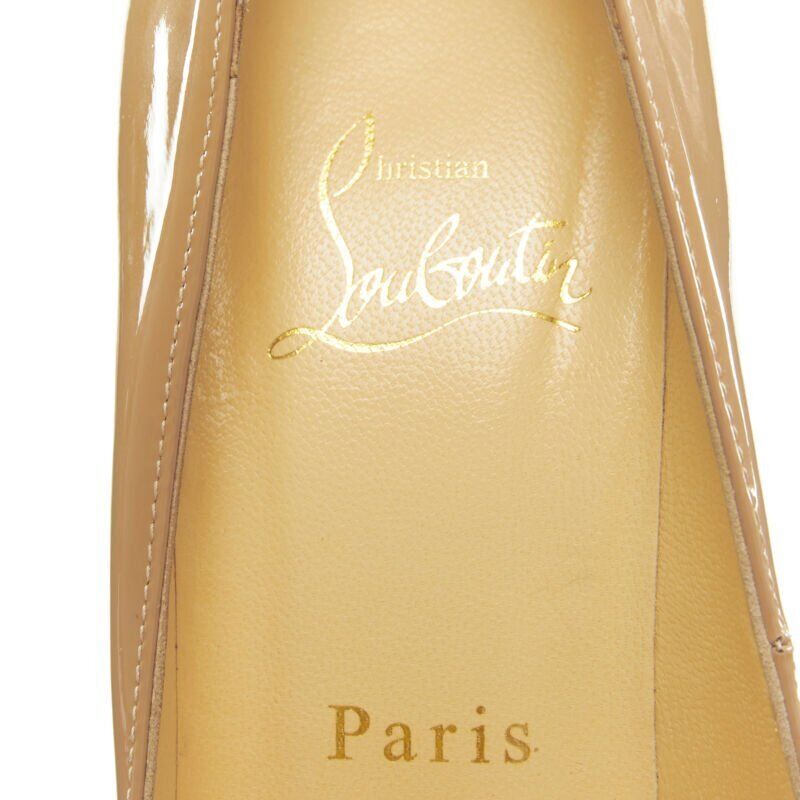 Christian Louboutin Patent Pigalle Heels - Image 10