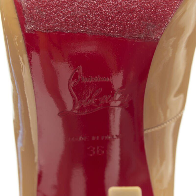 Christian Louboutin Patent Pigalle Heels - Image 11
