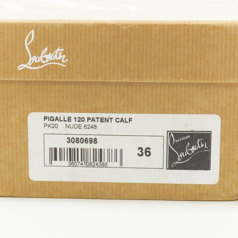 Christian Louboutin Patent Pigalle Heels - Image 12