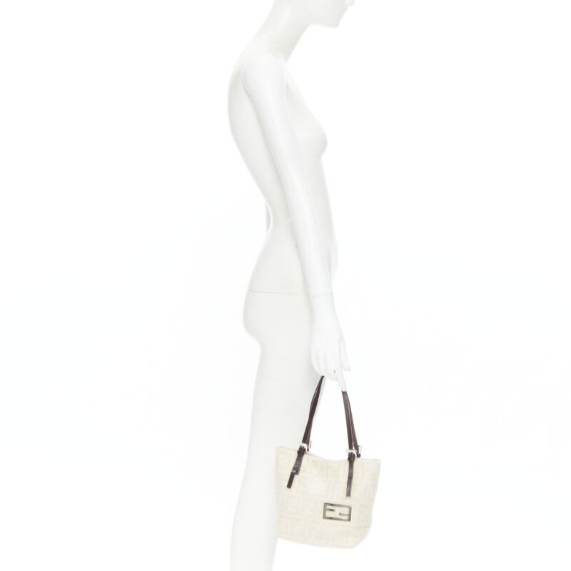 Fendi Latch Saddle Bag - Back view