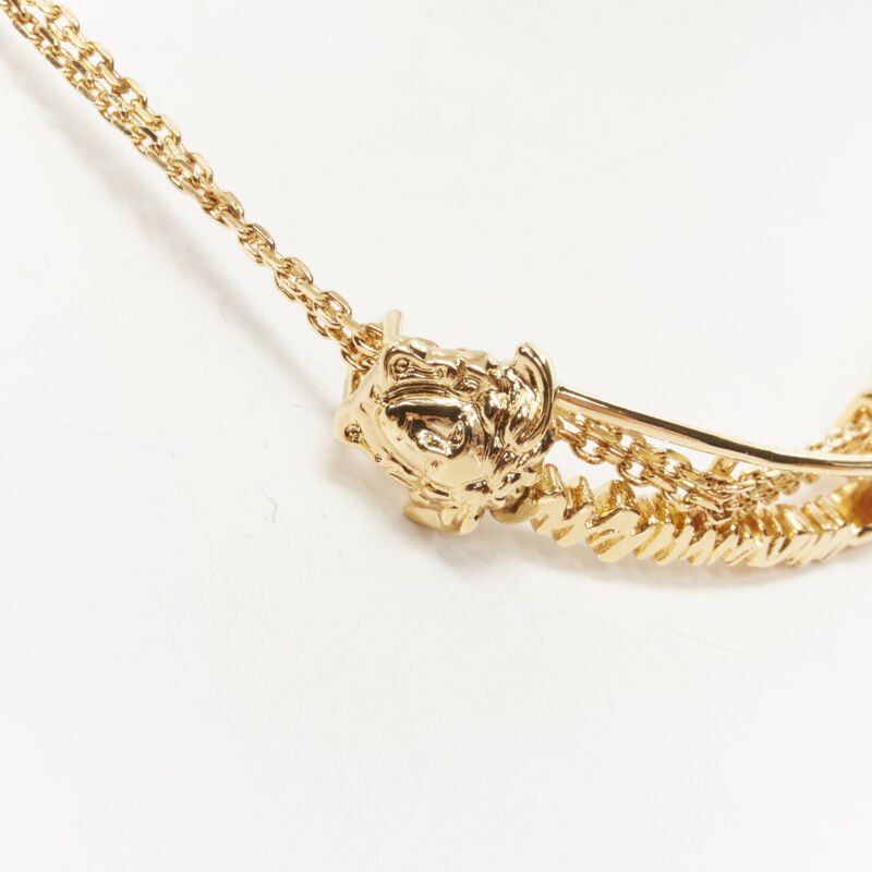 Versace Safety Pin Necklace - Detail 1