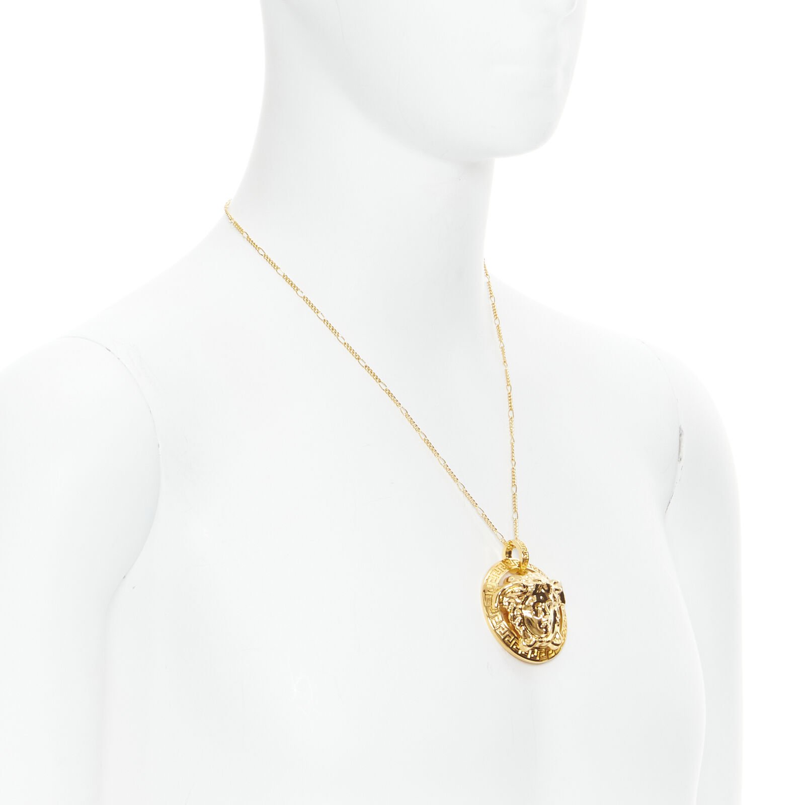 Versace Medusa Coin Necklace - Image 6