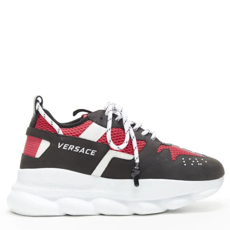 Versace Chain Reaction Shoes Black Never worn - Front View