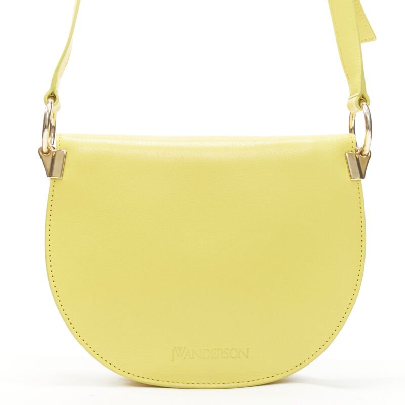 Jw Anderson Latch Bag yellow - Side view