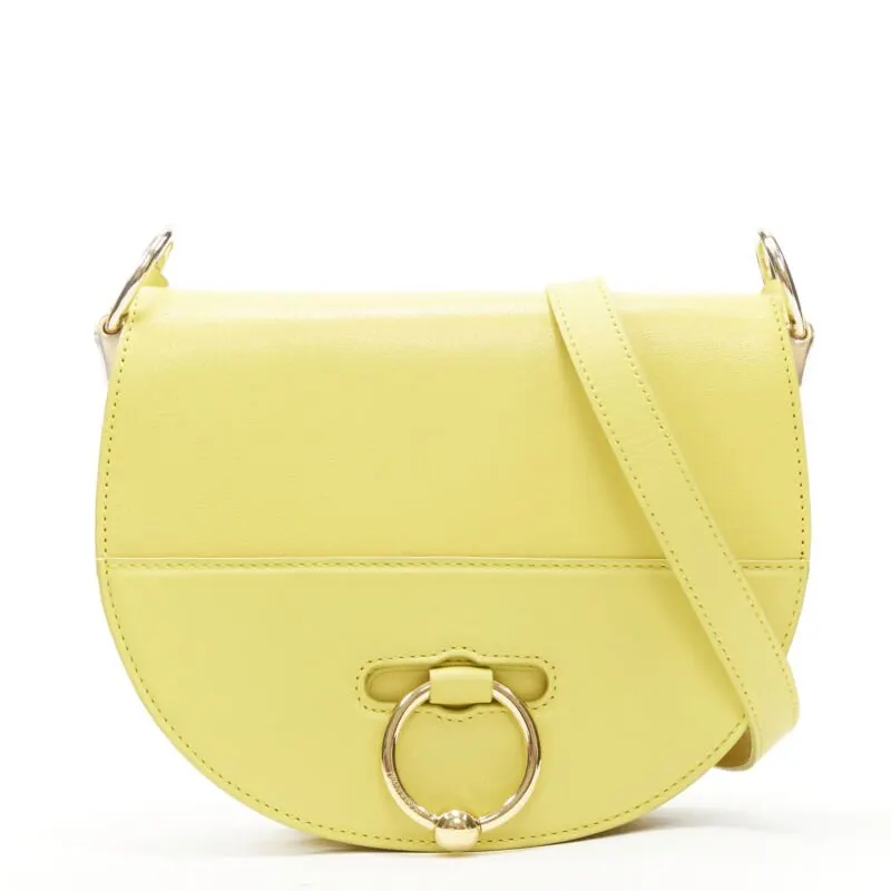 JW ANDERSON East West Basket Yellow Leather Very good - Front View