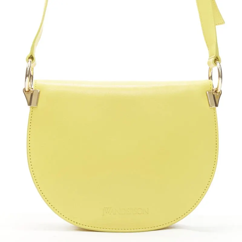 JW ANDERSON East West Basket Yellow Leather Very good - Box View