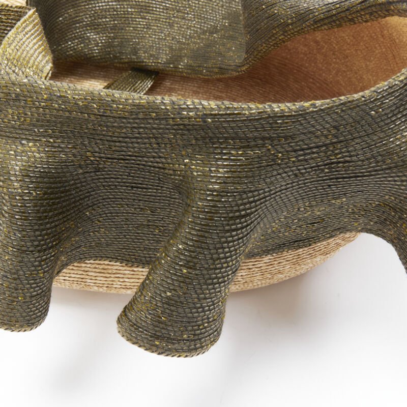 Rosie Assoulin Jug Raffia Basket - Detail 2