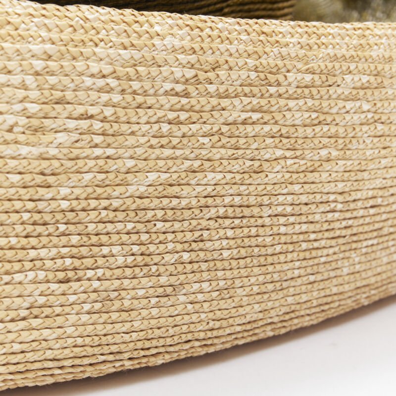 Rosie Assoulin Jug Raffia Basket - Image 12