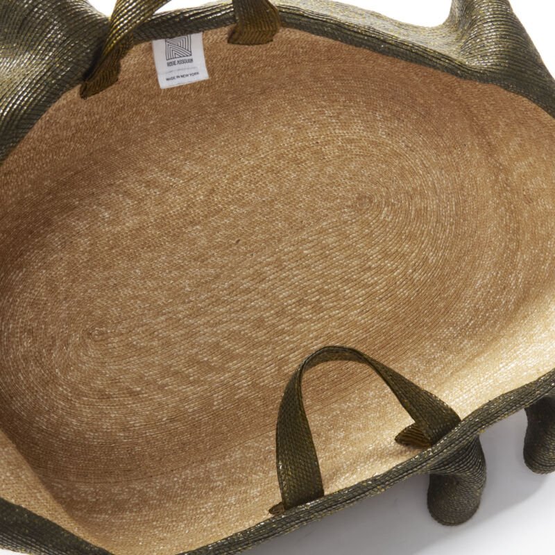 Rosie Assoulin Jug Raffia Basket - Image 13