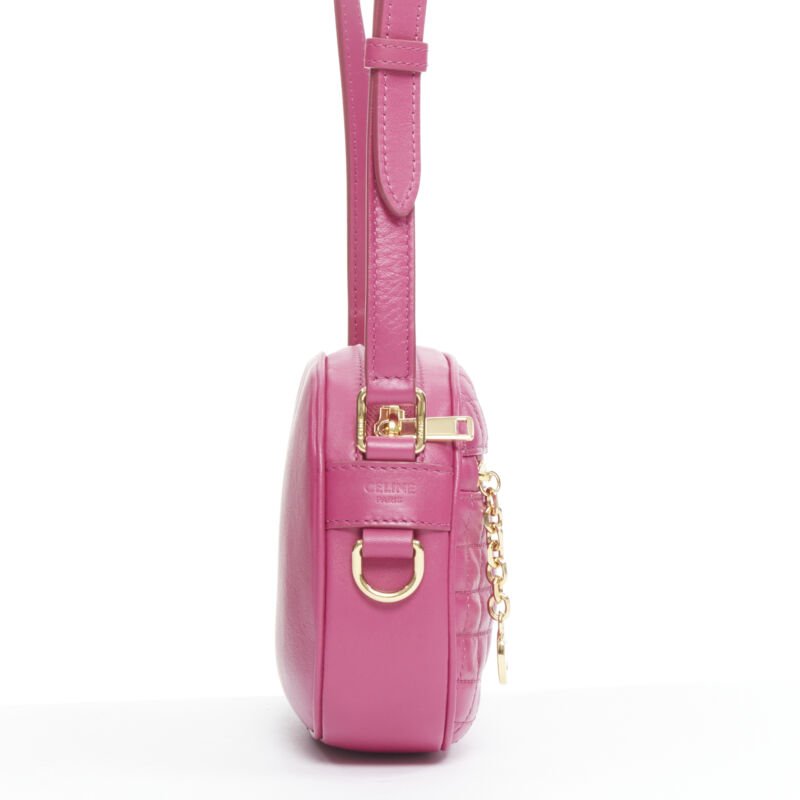 Celine Pink Charm Camera Bag - 4