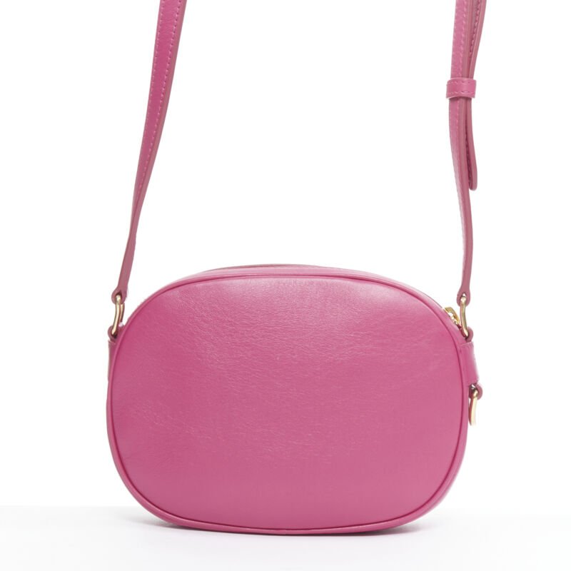 Celine Pink Charm Camera Bag - Side view