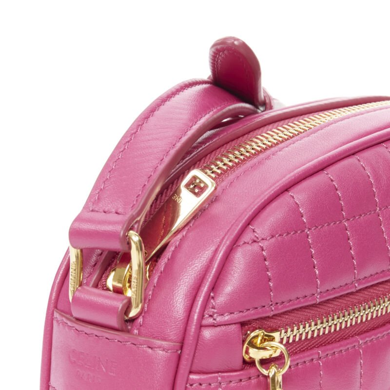 Celine Pink Charm Camera Bag - Image 10