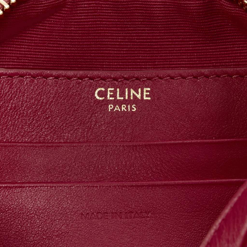 Celine Red Charm Camera Bag - Image 12