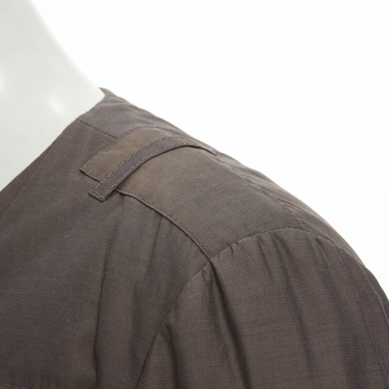 Brunello Cucinelli Brown Belted Jacket - Image 10