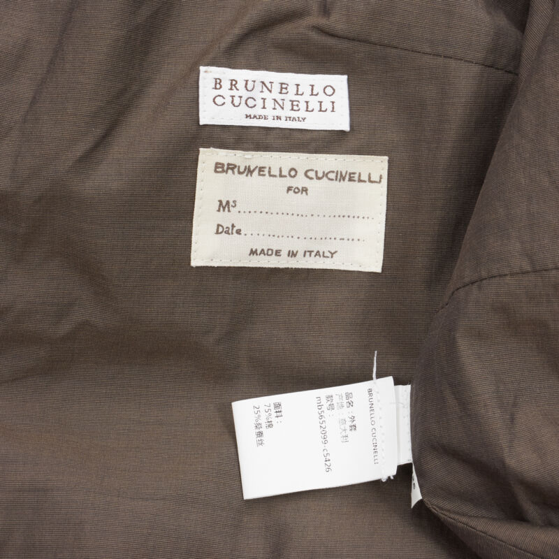 Brunello Cucinelli Brown Belted Jacket - Image 14