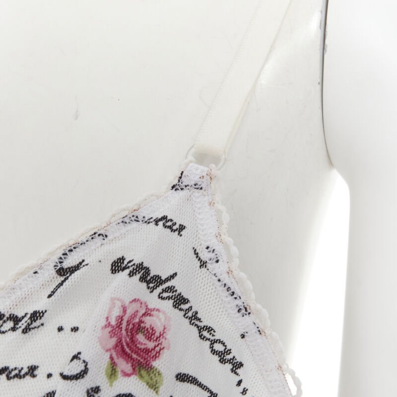Dolce & Gabbana Logo Lace Cami - Detail 2