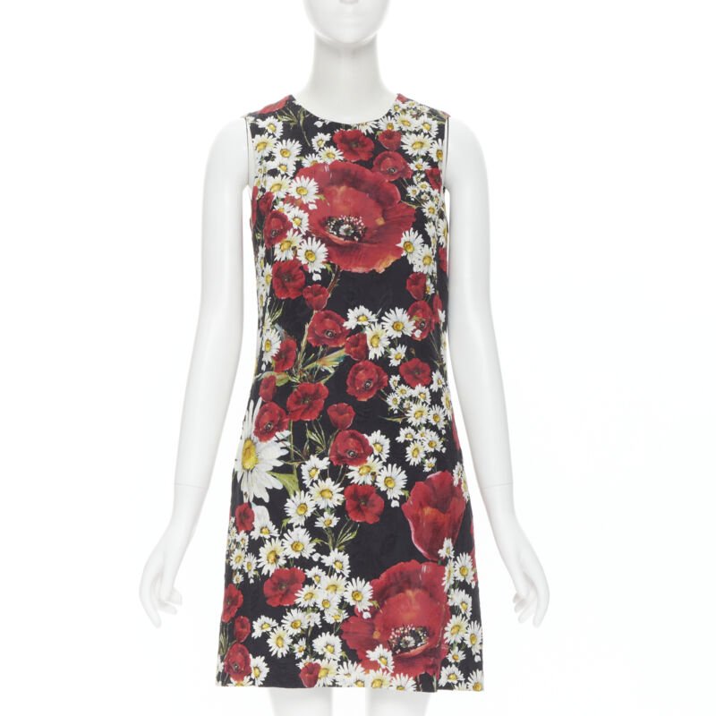 Dolce & Gabbana Poppy Daisy Dress
