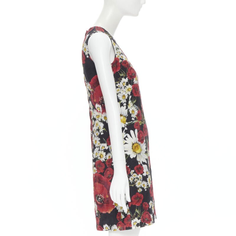 Dolce & Gabbana Poppy Daisy Dress - Image 6