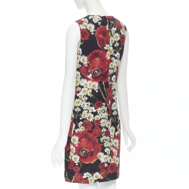Dolce & Gabbana Poppy Daisy Dress - Side view
