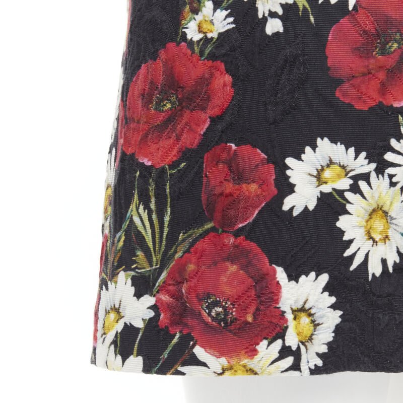 Dolce & Gabbana Poppy Daisy Dress - Detail 1