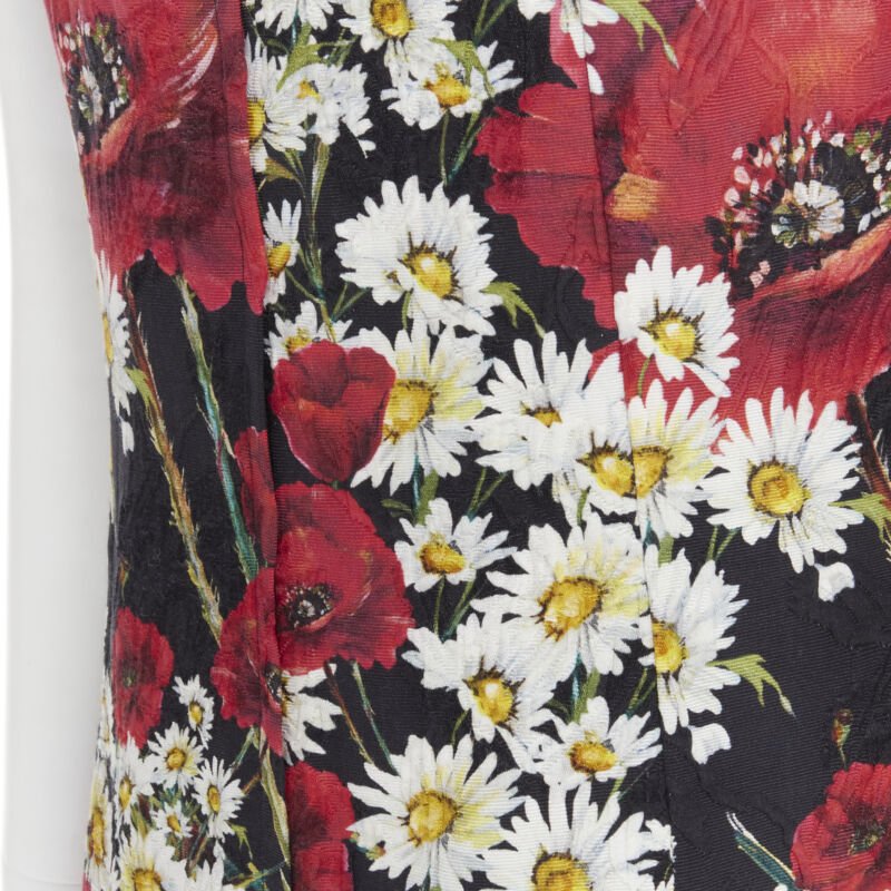 Dolce & Gabbana Poppy Daisy Dress - Image 10