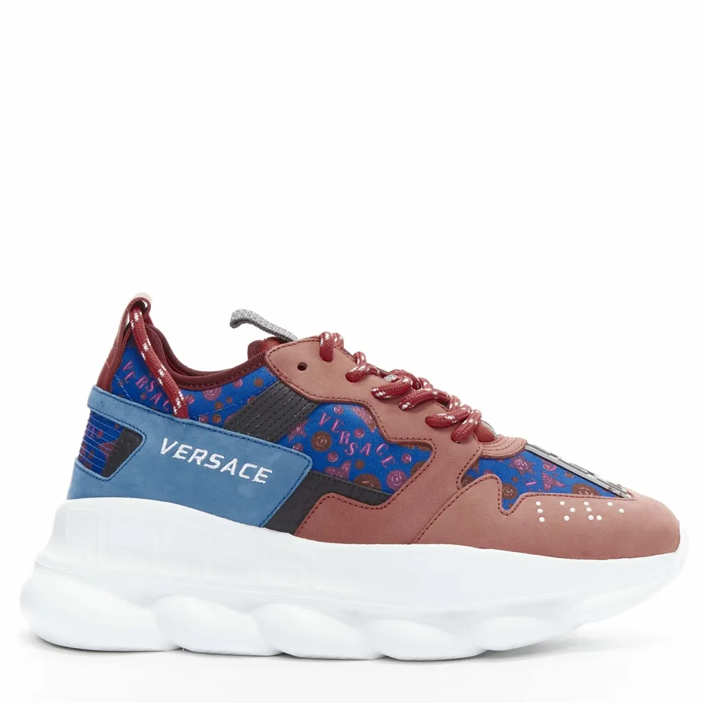 Versace Chain Reaction Shoes Red Never worn - Front View