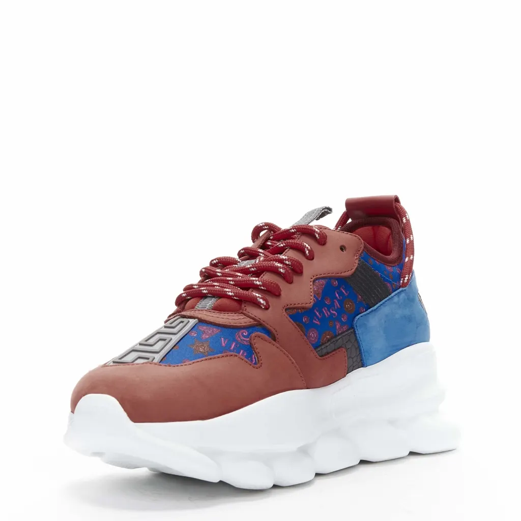 Versace Chain Reaction Shoes Red Never worn - Inside View