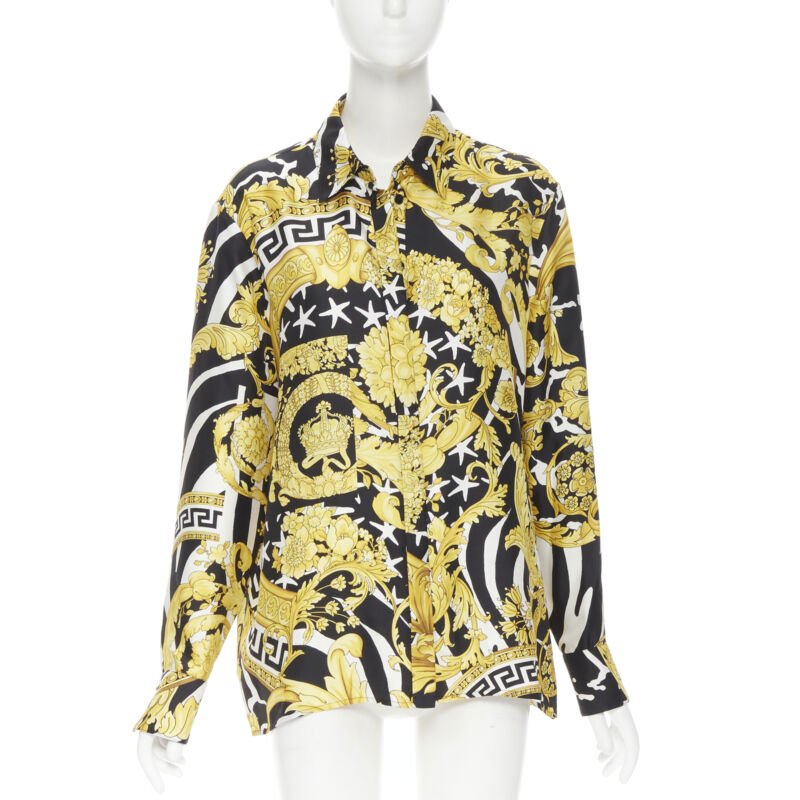 Versace Baroque Silk Shirt