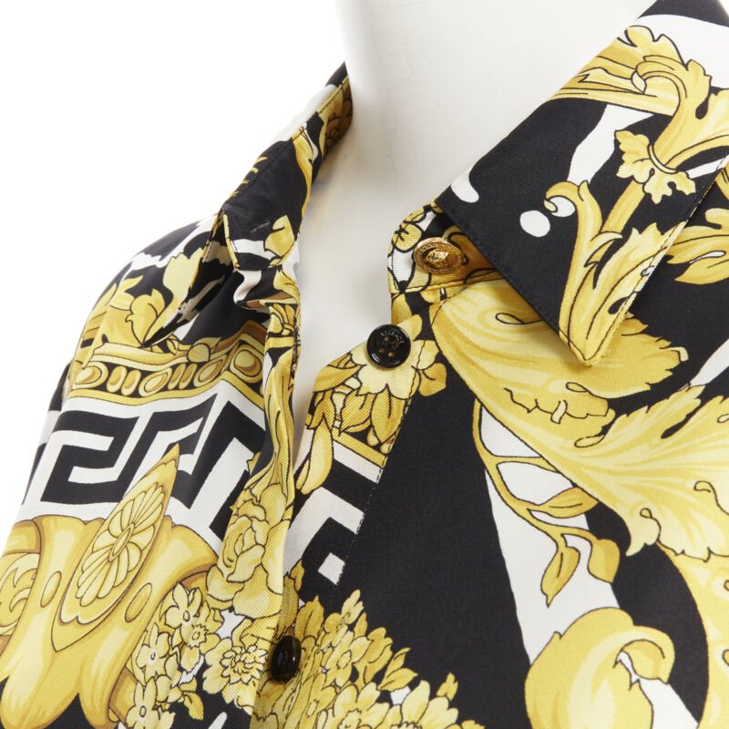 Versace Baroque Silk Shirt - Detail 1