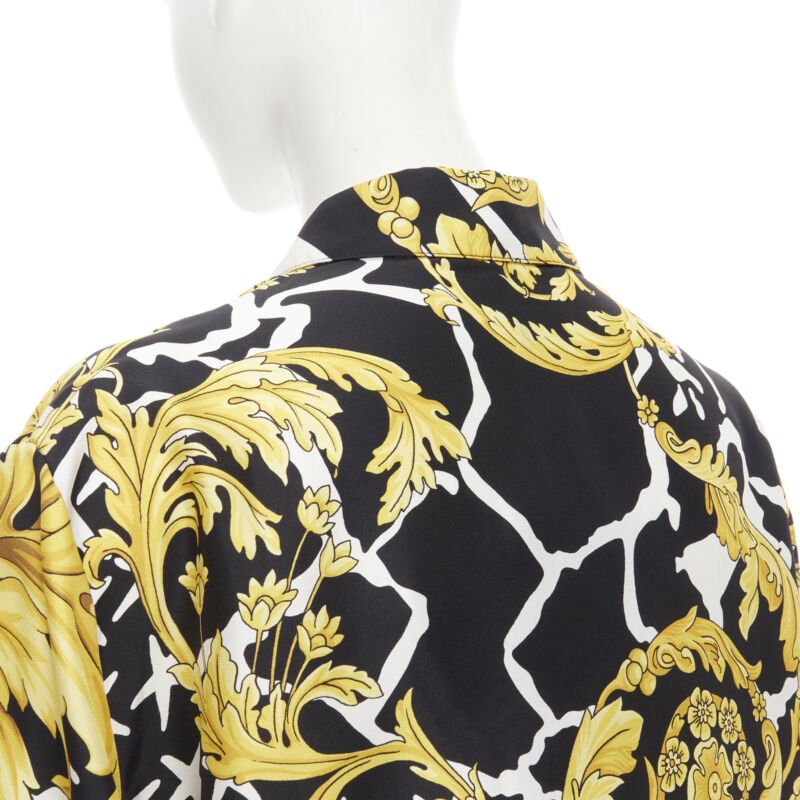 Versace Baroque Silk Shirt - Image 10