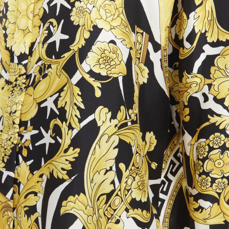 Versace Baroque Silk Shirt - Image 12