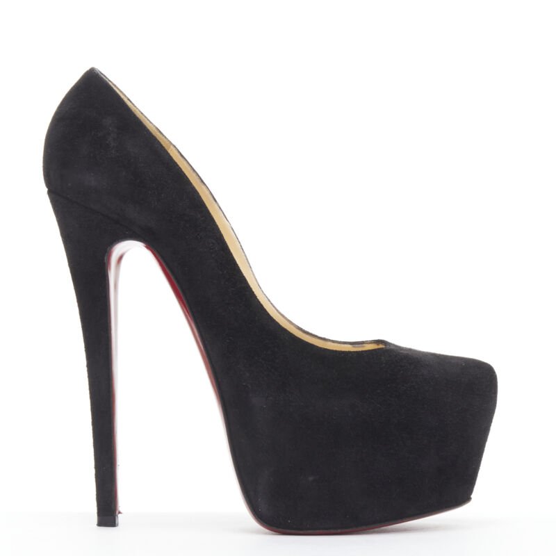 Christian Louboutin Almond Platform Pumps