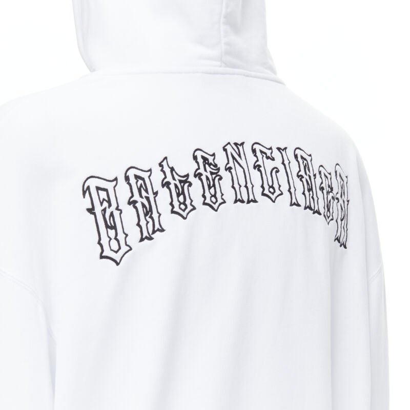 Balenciaga Tattoo Logo Hoodie