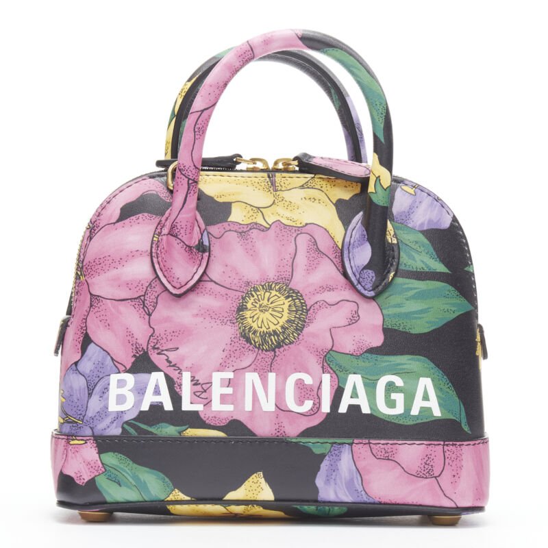 Balenciaga Floral Ville Bag